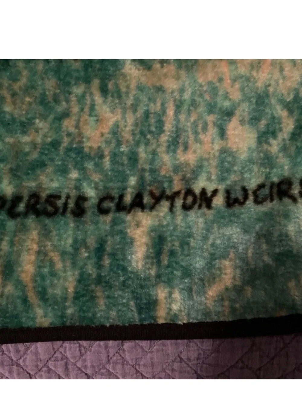 Northwest Company Horse Throw Blanket Plush Fleece - Persis Clayton Weirs 48x60”